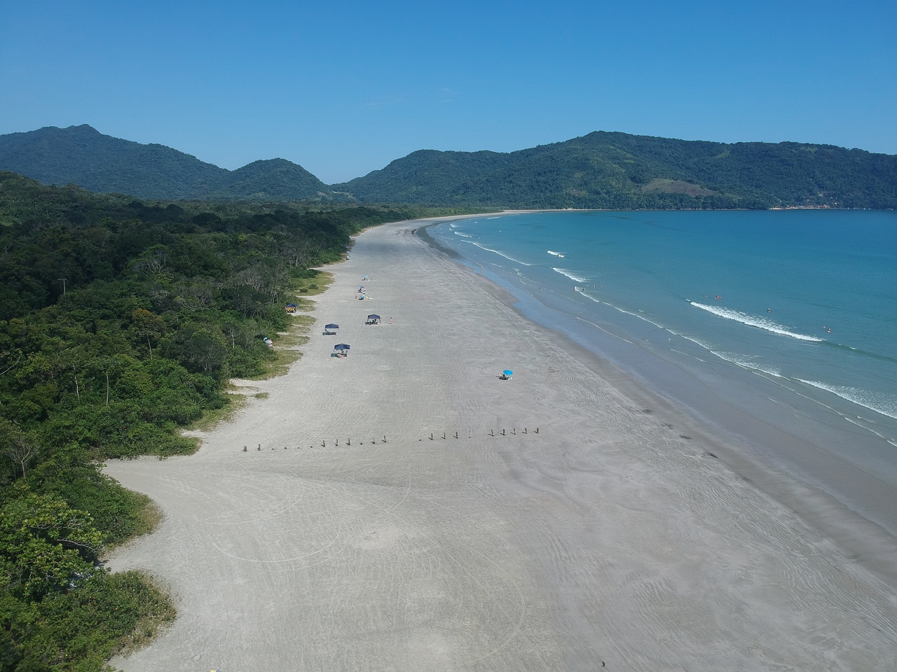 Praia da Fazenda - Região norte de Ubatuba