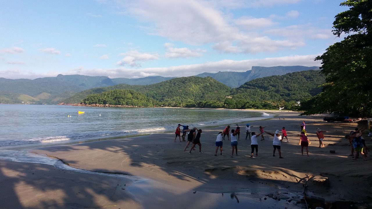 Amanhecer na Praia do Lázaro