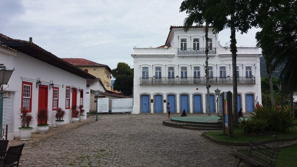 Sobradão do Porto - Um dos poucos casarões antigos de Ubatuba