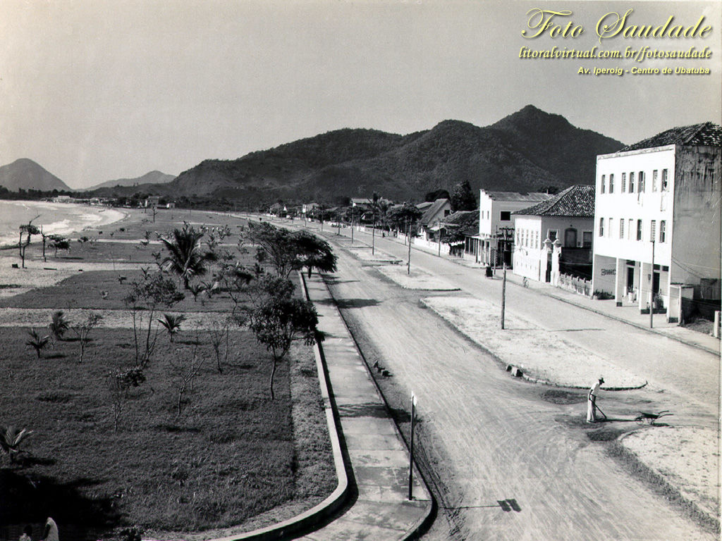 Imagem antiga da Avenida Iperoig - 