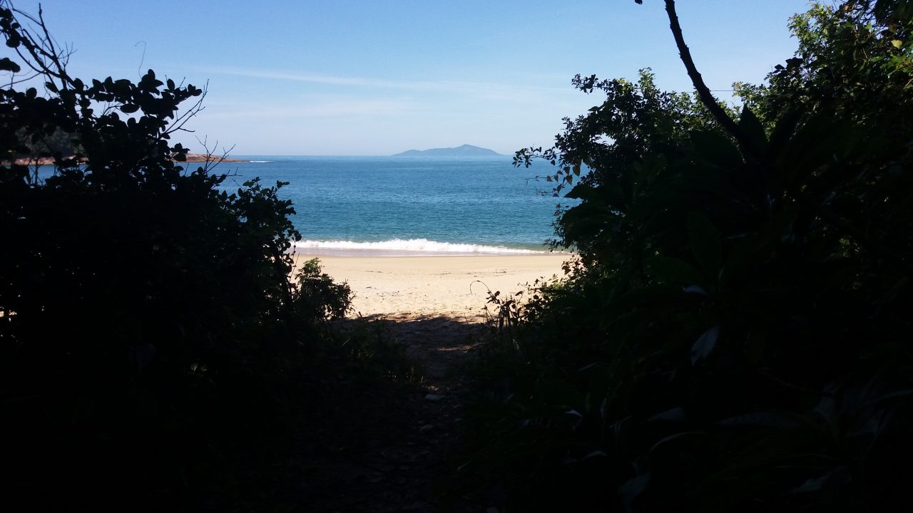 Chegada a Praia da Lagoa