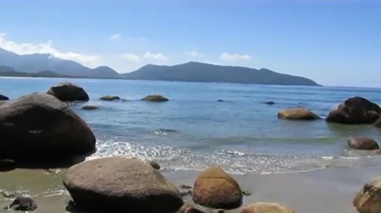 Praia da Taquara - Região norte de Ubatuba