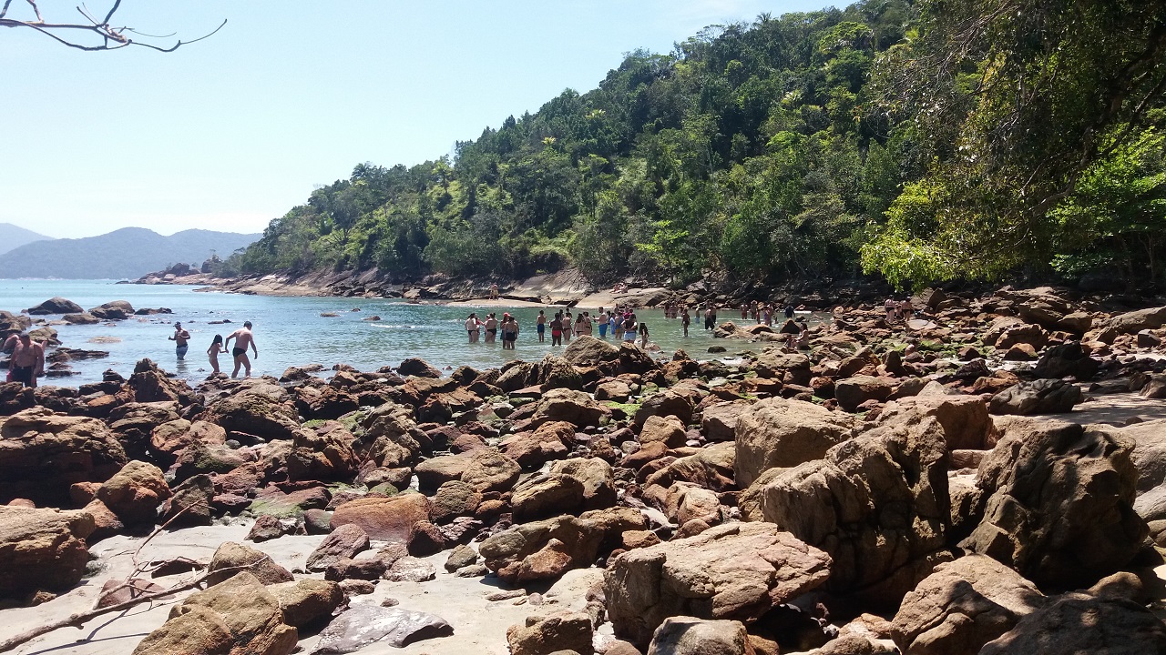 Prainha da Fortaleza - Localizada a direita da Praia da Fortaleza