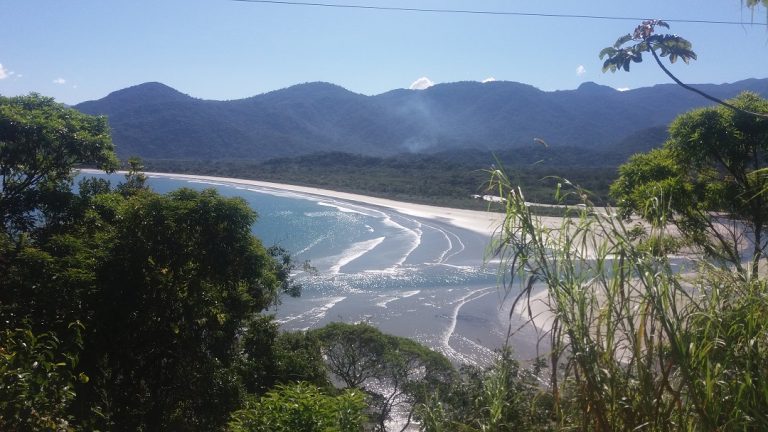 Praia da Fazenda - Vista da Estrada para Picinguaba