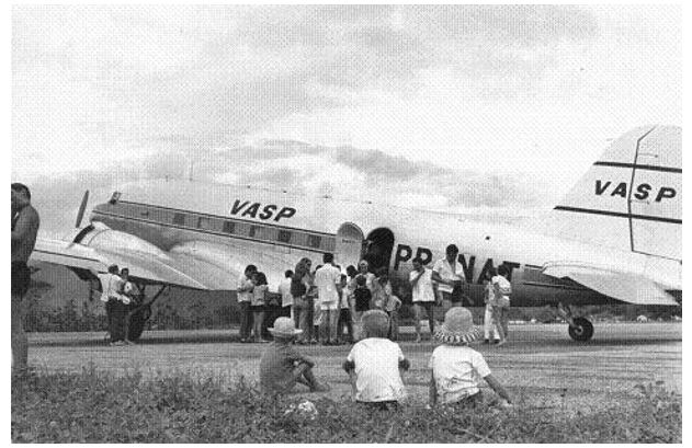 Sabia que Ubatuba já foi escala para aviões de grande porte?