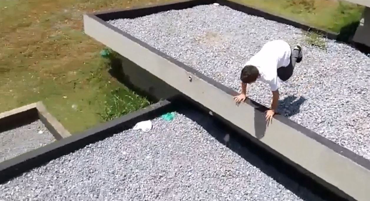 Parkour em Ubatuba